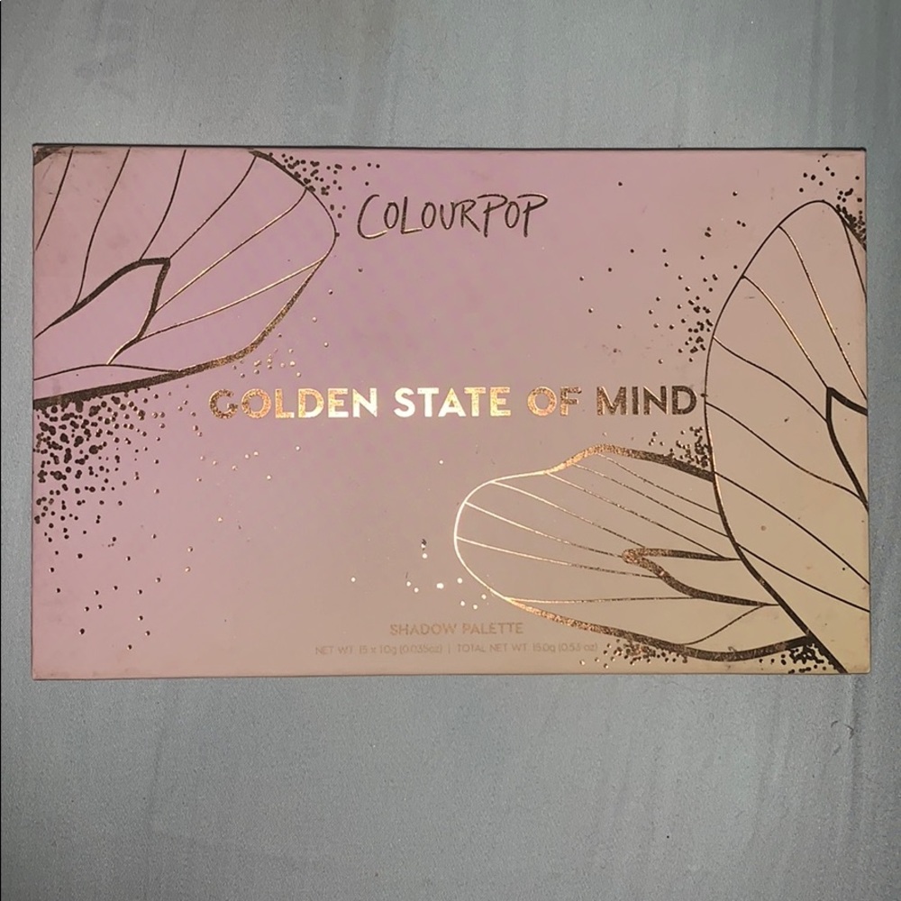 Colourpop Golden State of Mind Palette